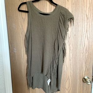 Free People Asymmetrical Tank Top